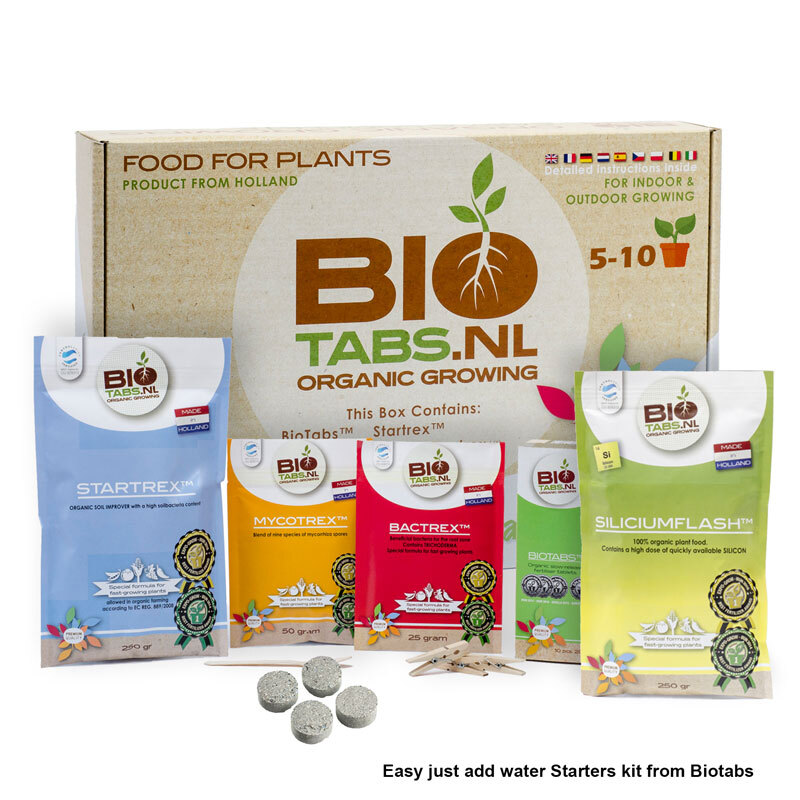 Biotabs organic cannabis growing starter kit