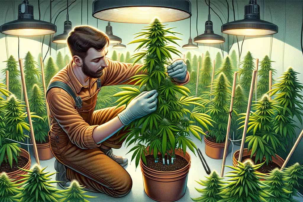Growing cannabis with the Jungle of Green (JoG) method